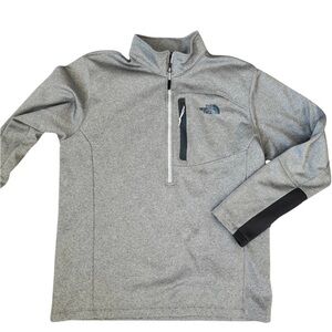 The North Face Men's Gray quarter zip large